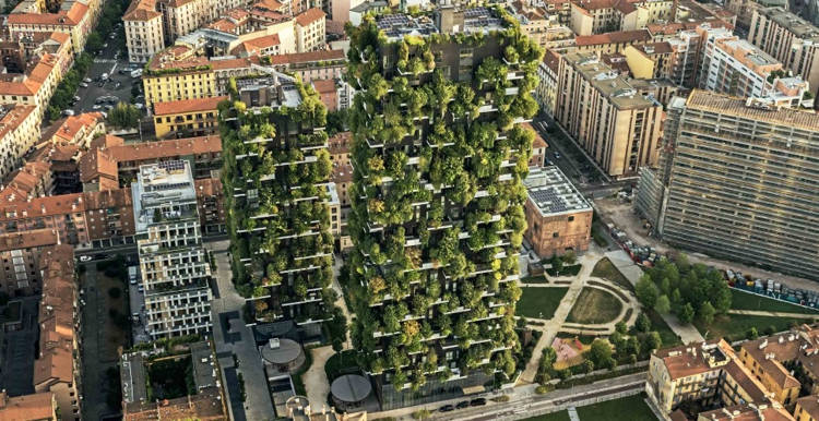 الغابة العمودية في ميلانو
